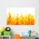 Burning White Wall Decal