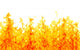 Burning White Wall Decal