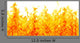 Burning White Wall Decal