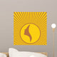 Woman Sun Wall Decal