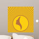 Woman Sun Wall Decal