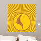 Woman Sun Wall Decal