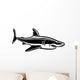 Shark Attack Wall Decal