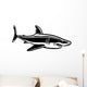 Shark Attack Wall Decal