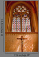 Gothic Glass Window Convent Wall Decal