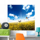 Yellow Field with Butterfly Wall Decal
