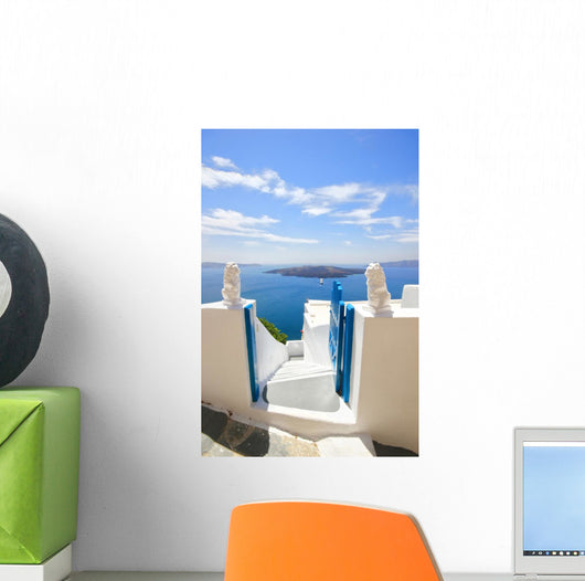 Gate to Sea Wall Decal Design 3
