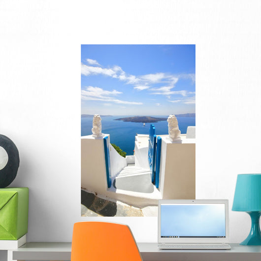 Gate to Sea Wall Decal Design 3