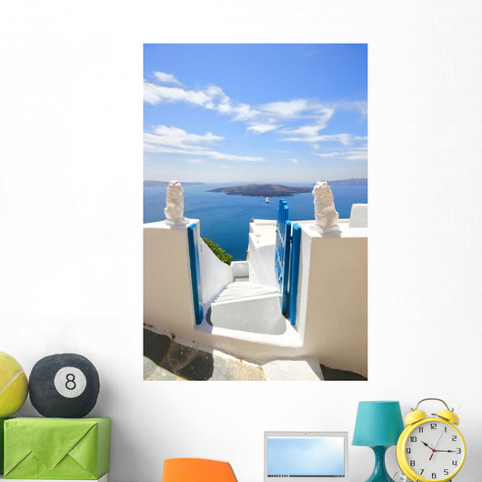 Gate to Sea Wall Decal Design 3