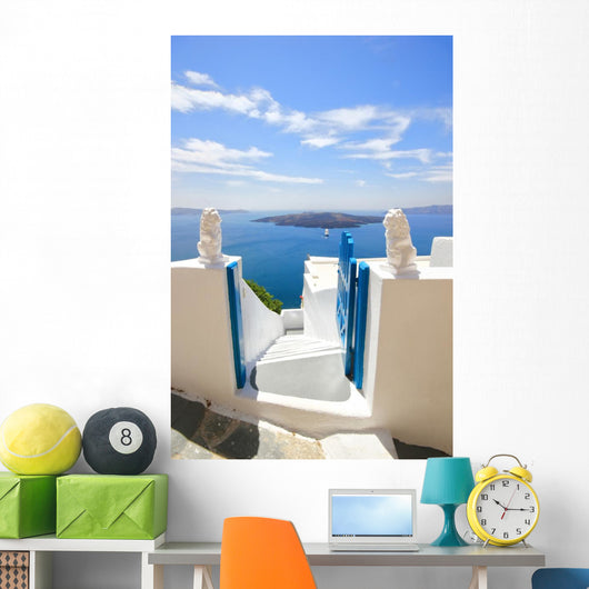 Gate to Sea Wall Decal Design 3