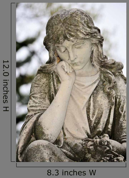 Angel Statue Wall Decal