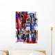 Abstract Composition with Statue Wall Decal