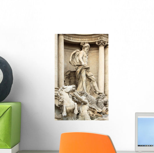 Trevi Fountain Wall Decal
