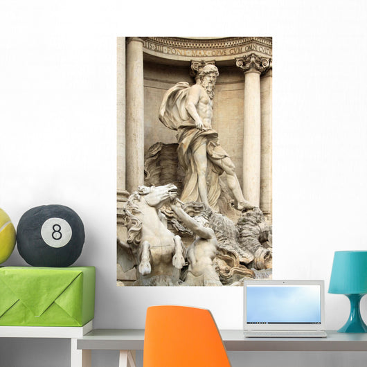Trevi Fountain Wall Decal