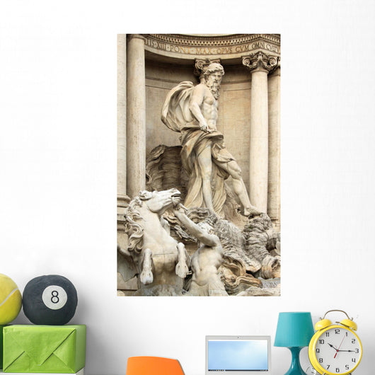 Trevi Fountain Wall Decal