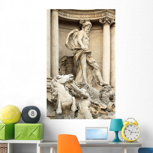 Trevi Fountain Wall Decal