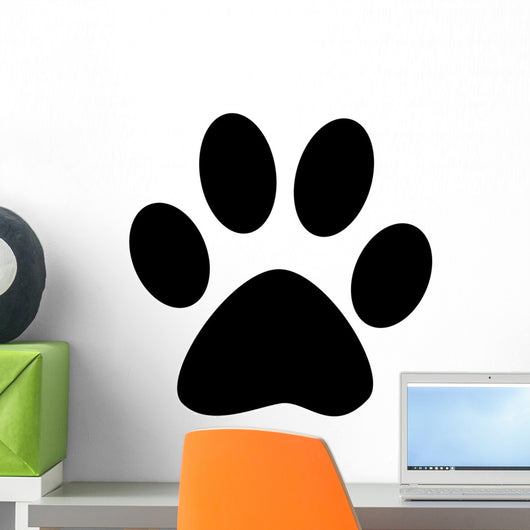 Paw Print Wall Decal