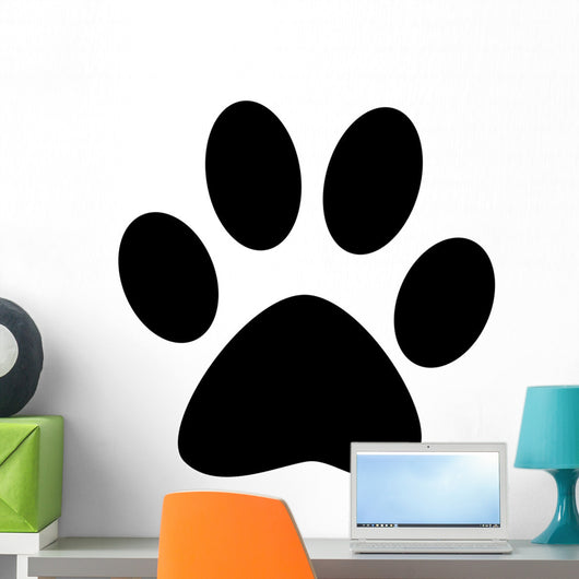 Paw Print Wall Decal