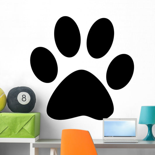 Paw Print Wall Decal