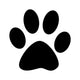 Paw Print Wall Decal