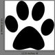 Paw Print Wall Decal