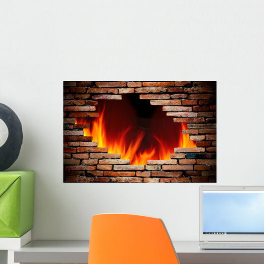 Hole Wall and Fire Wall Decal