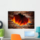Hole Wall and Fire Wall Decal
