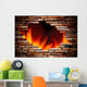 Hole Wall and Fire Wall Decal