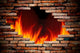 Hole Wall and Fire Wall Decal