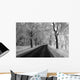 Black and White Winter Wall Decal