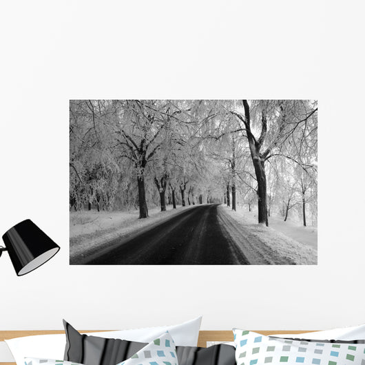 Black and White Winter Wall Decal