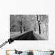 Black and White Winter Wall Decal