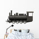 Old Steam Train White Wall Decal