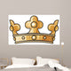 Heraldic Crown Wall Decal