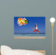 Jumping with Balloons Wall Decal