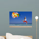 Jumping with Balloons Wall Decal