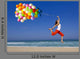 Jumping with Balloons Wall Decal