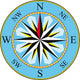 Compass Wall Decal