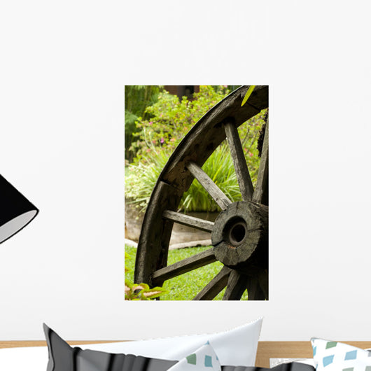 Wagon Wheel Wall Decal