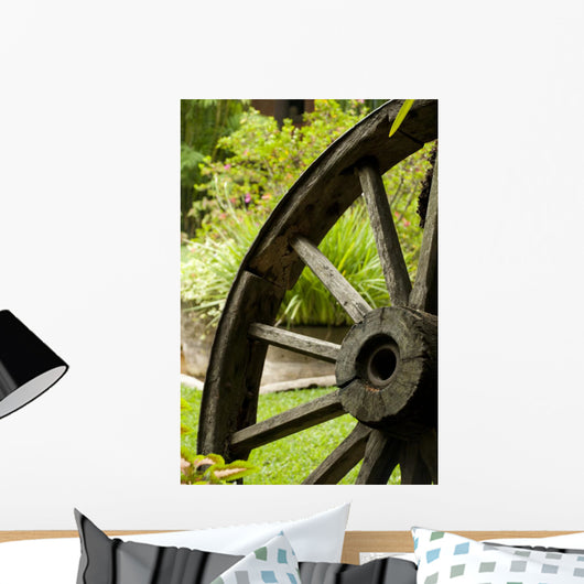 Wagon Wheel Wall Decal