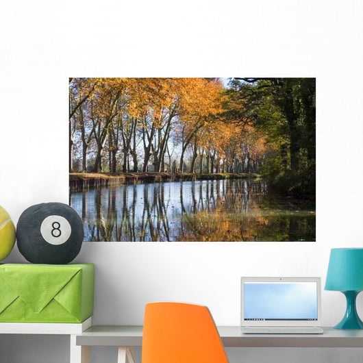 Canal Du Midi Wall Decal