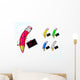 Color Pencils Wall Decal