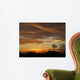 Windmill Sunset Wall Decal