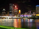 Brisbane Skyline Night Wall Decal