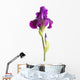 Stem with Deep Purple Wall Decal
