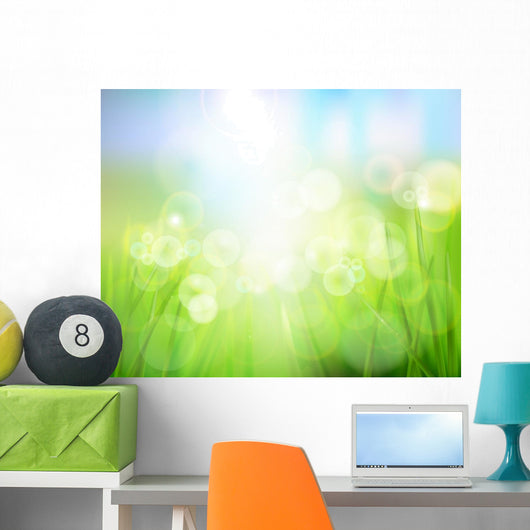 Nature Background Vector Illustration Wall Decal