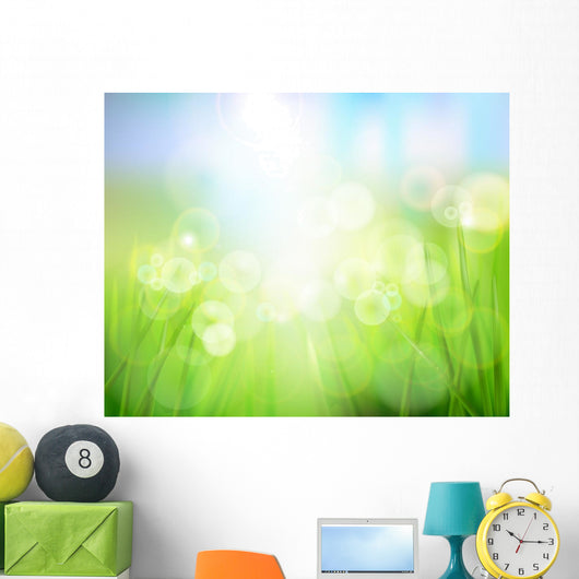 Nature Background Vector Illustration Wall Decal