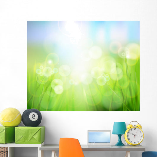 Nature Background Vector Illustration Wall Decal