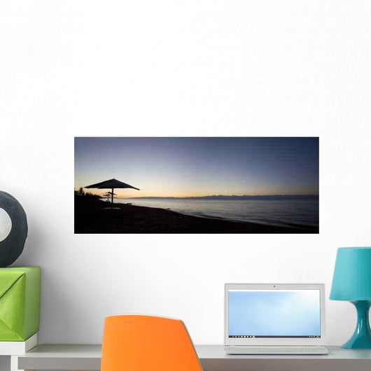 Beach Panorama Wall Decal