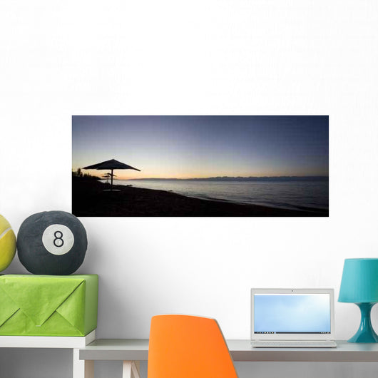 Beach Panorama Wall Decal